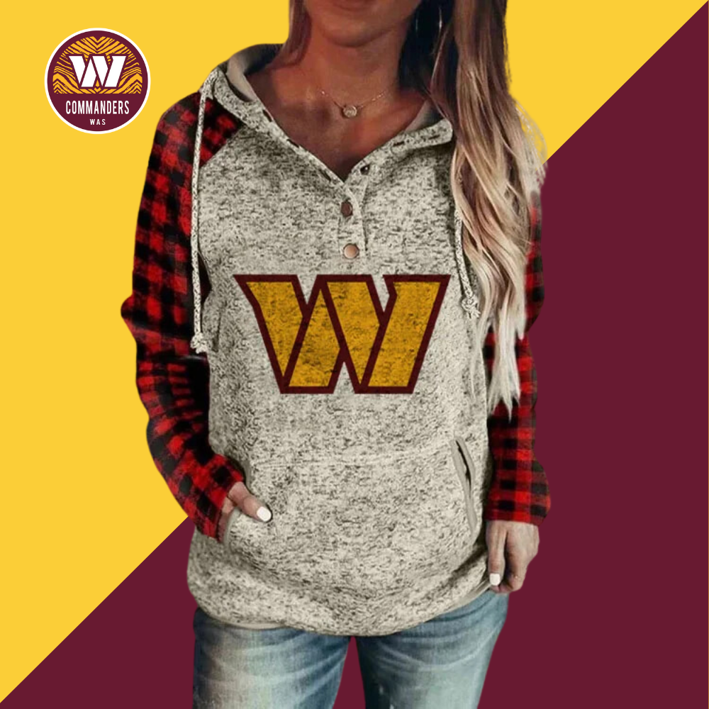 Washington Redskins 3D Printed Splicing Hoodie-Washington Commanders - fitnfan