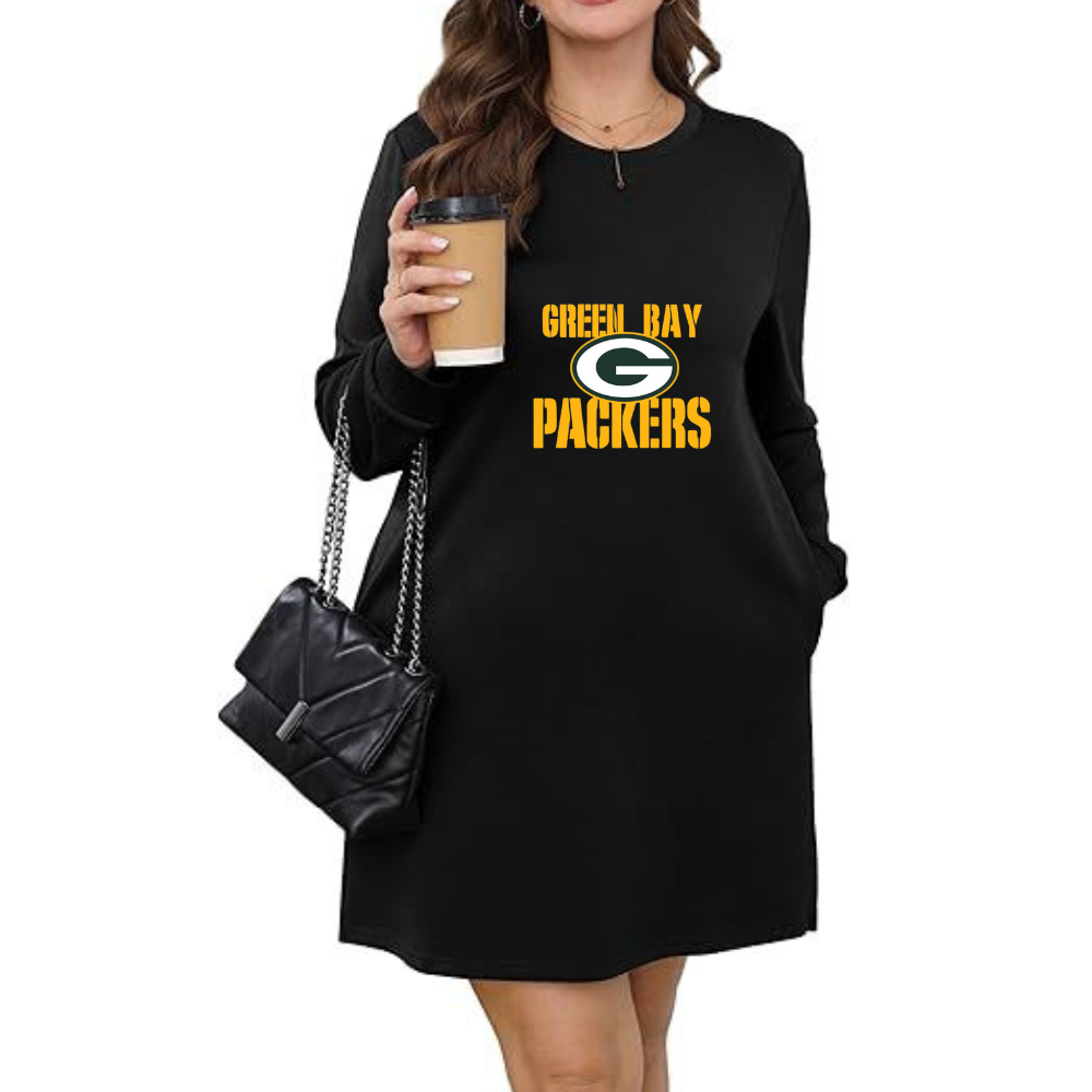 Green Bay Packers Fashion Dress-Green Bay Packers - fitnfan