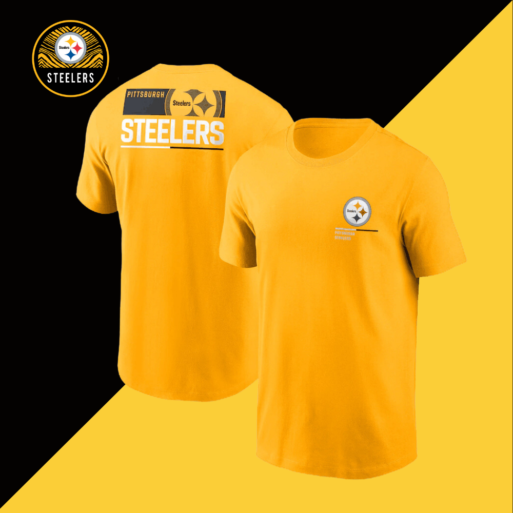 Fanswear fashion sports T-shirt-Pittsburgh Steelers - fitnfan