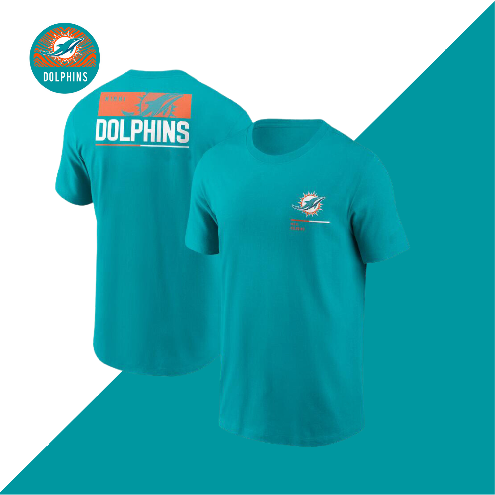 Fanswear fashion sports T-shirt-Miami Dolphins - fitnfan
