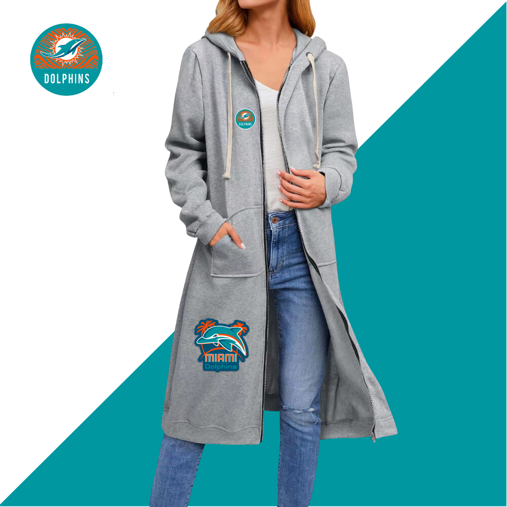 Casual Style  Jacket-Miami Dolphins - fitnfan