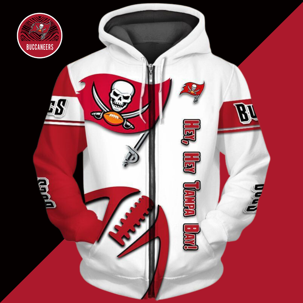 Tampa Bay BuccaneersLimited Edition Zip-Up Hoodie-Tampa Bay Buccaneers - fitnfan