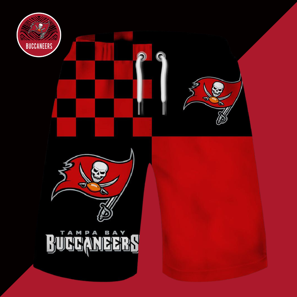 Tampa Bay Buccaneers Summer Beach Shorts-Tampa Bay Buccaneers - fitnfan