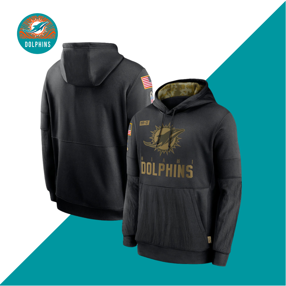 Fanswear fashion sports hoodie-Miami Dolphins - fitnfan
