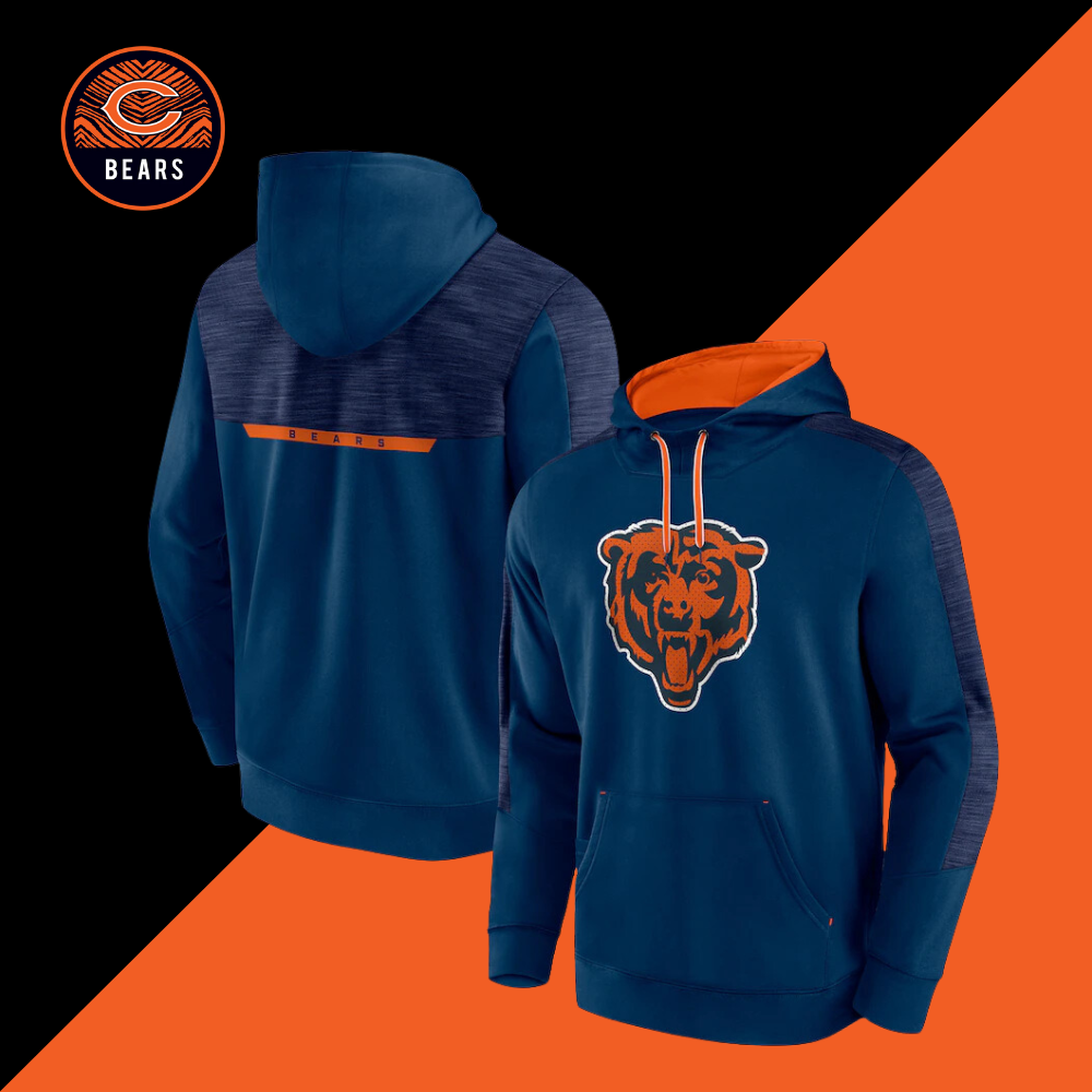 Fanswearwear fashion sweatshirt-Chicago Bears - fitnfan
