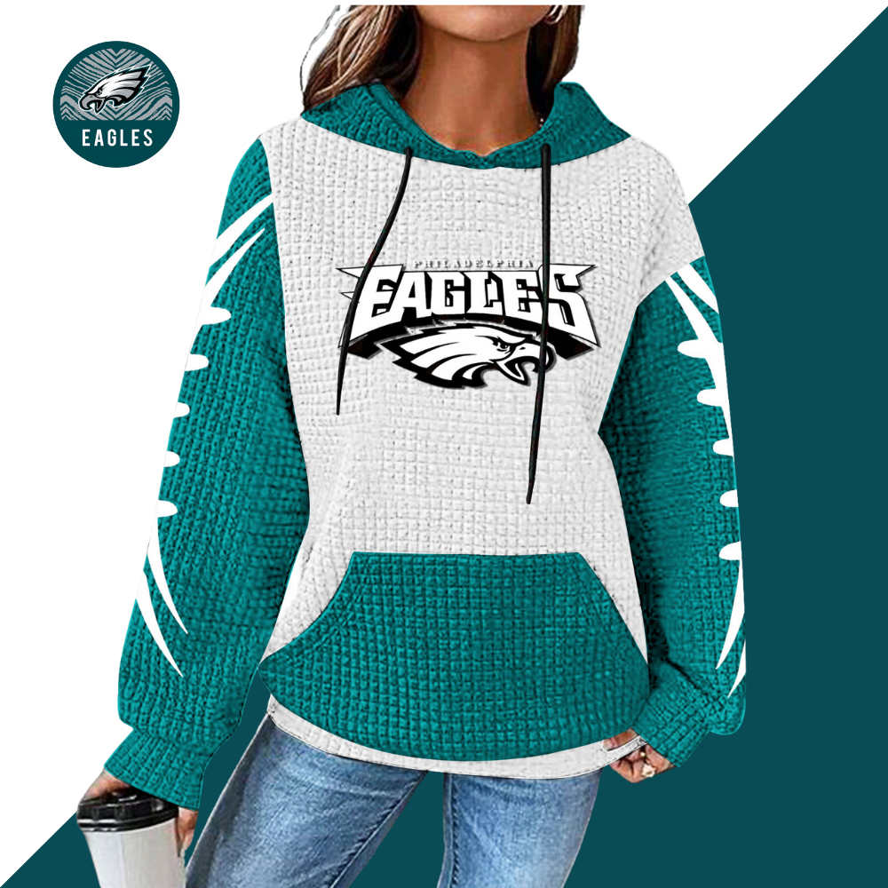 Casual printed Hoodie for men and women-Philadelphia Eagles - fitnfan