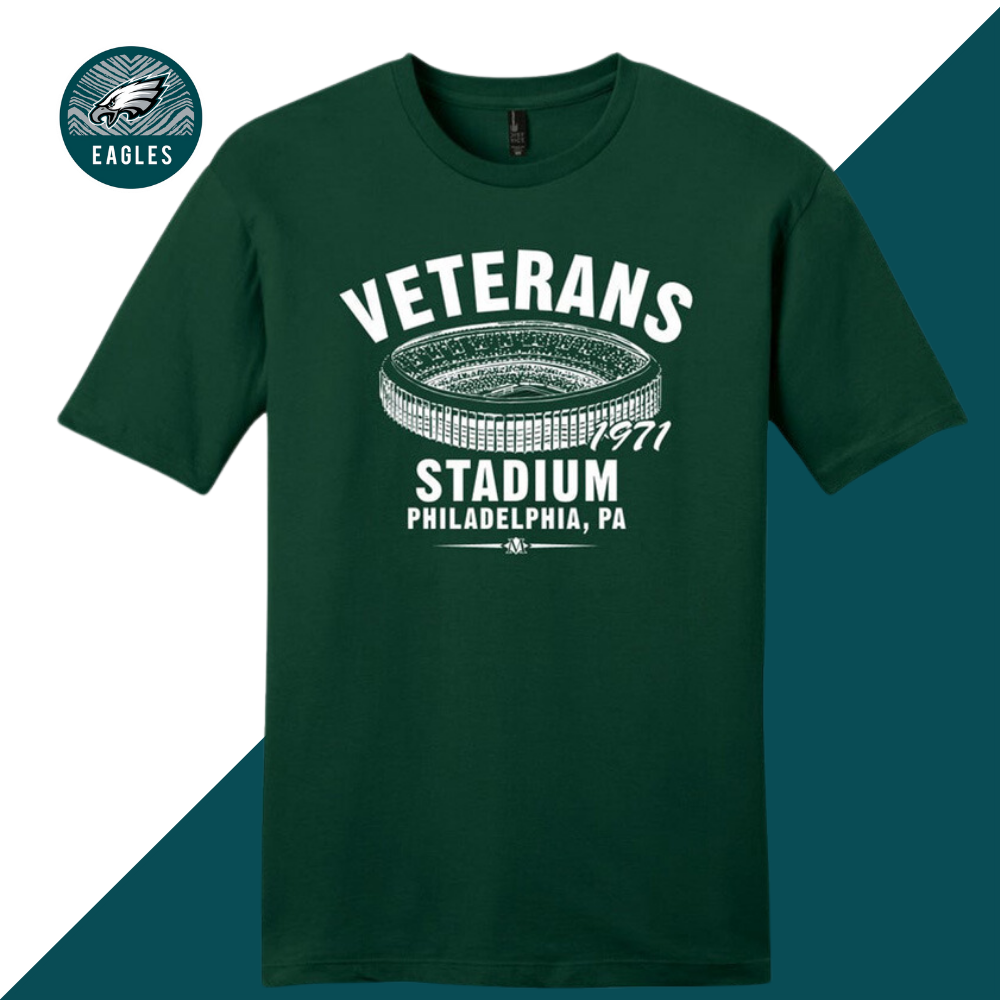 Printed round neck unisex T-shirt-Philadelphia Eagles - fitnfan