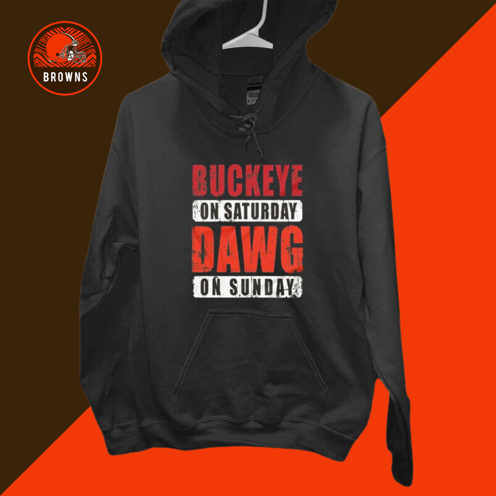 Casual letter print hoodie unisex-Cleveland Browns - fitnfan