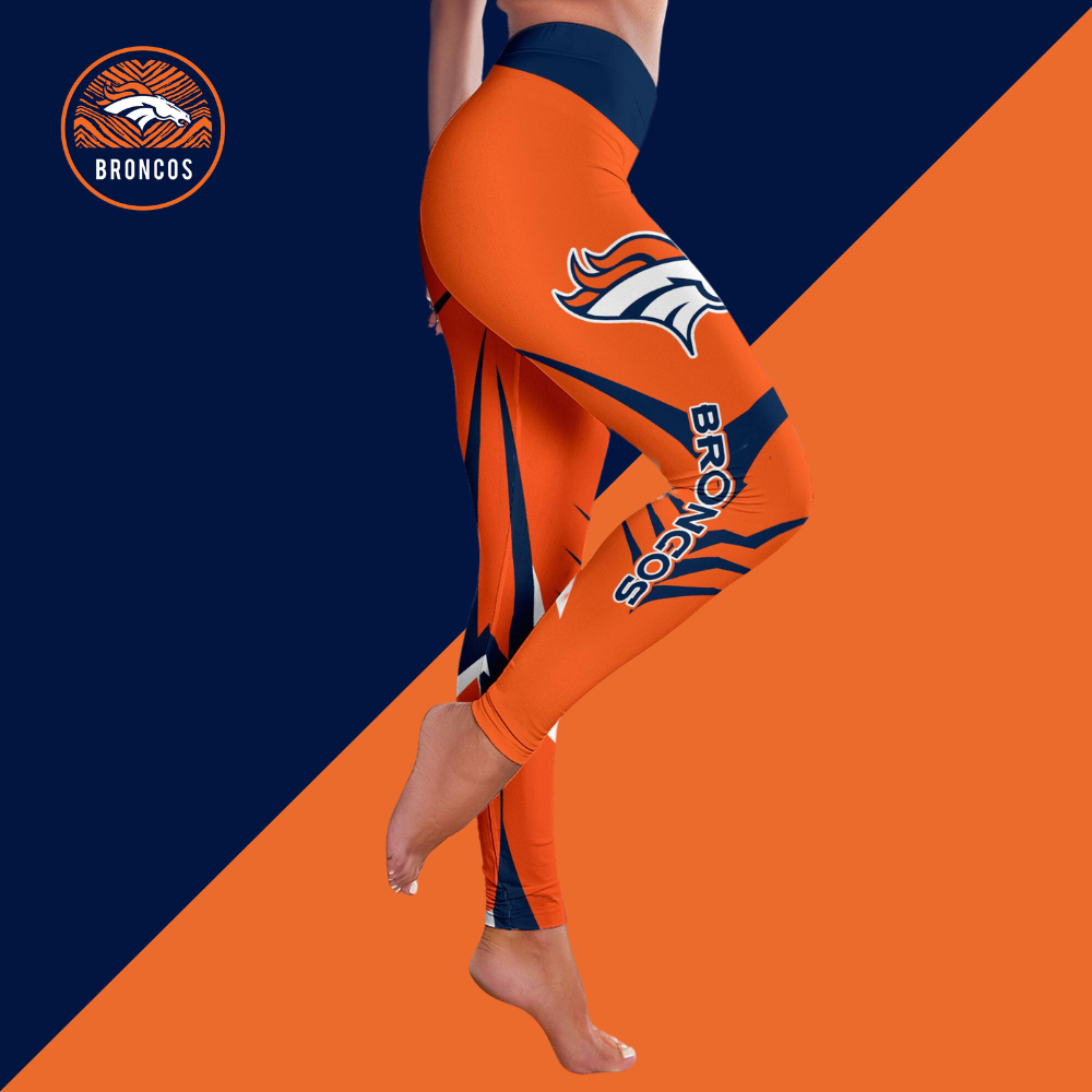 Denver Broncos Limited Edition 3D Printed Leggings-Denver Broncos - fitnfan