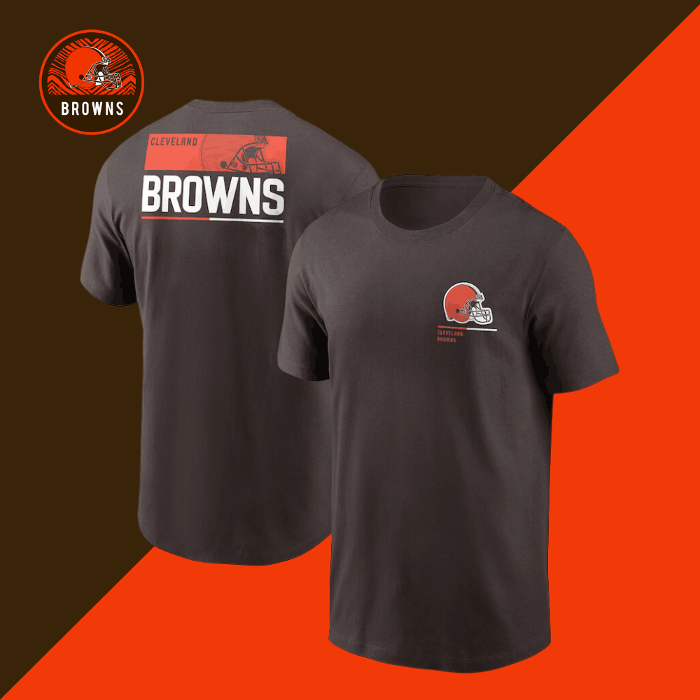 Fanswear fashion sports T-shirt-Cleveland Browns - fitnfan
