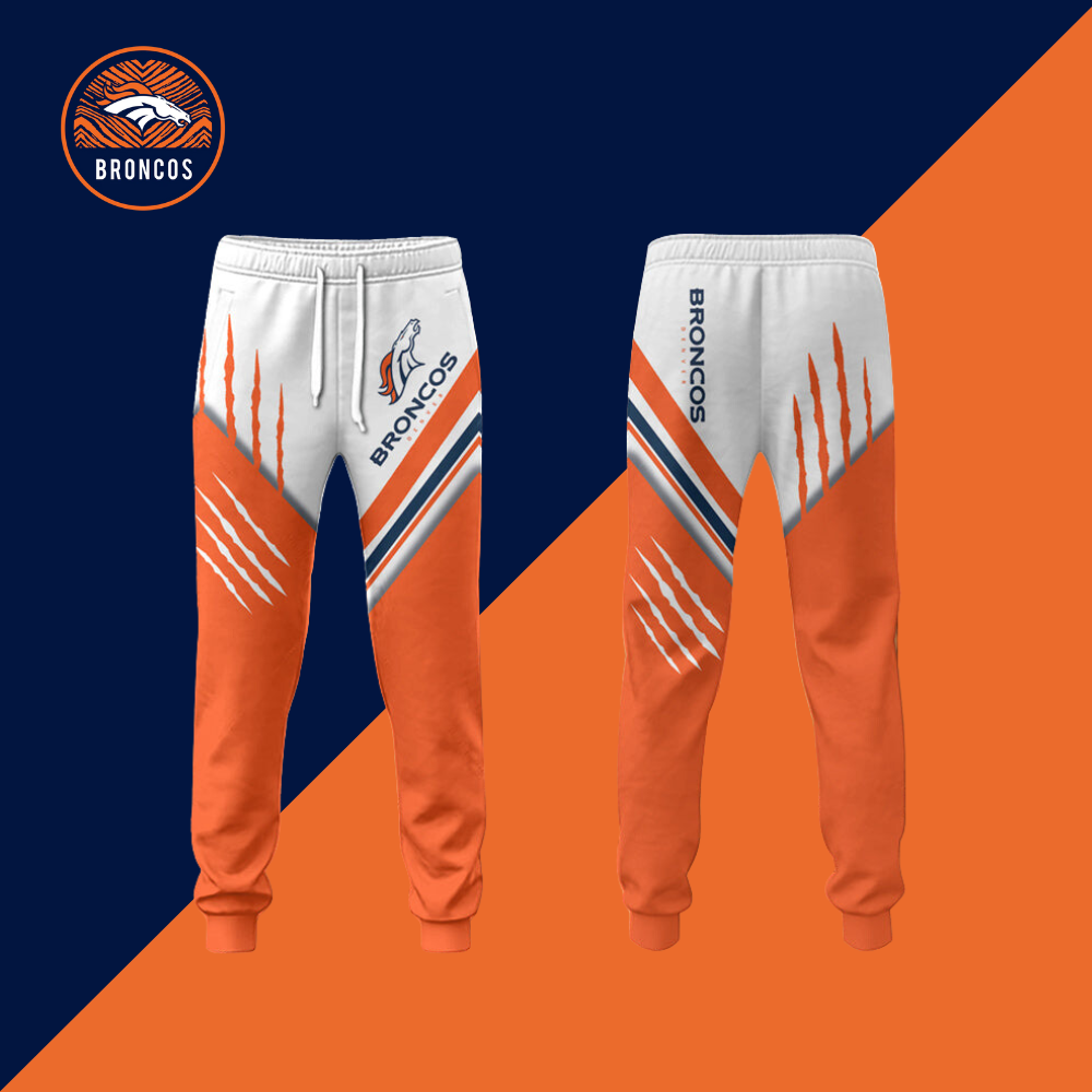 Denver Broncos 3D Printed pocket Sweatpant-Denver Broncos - fitnfan