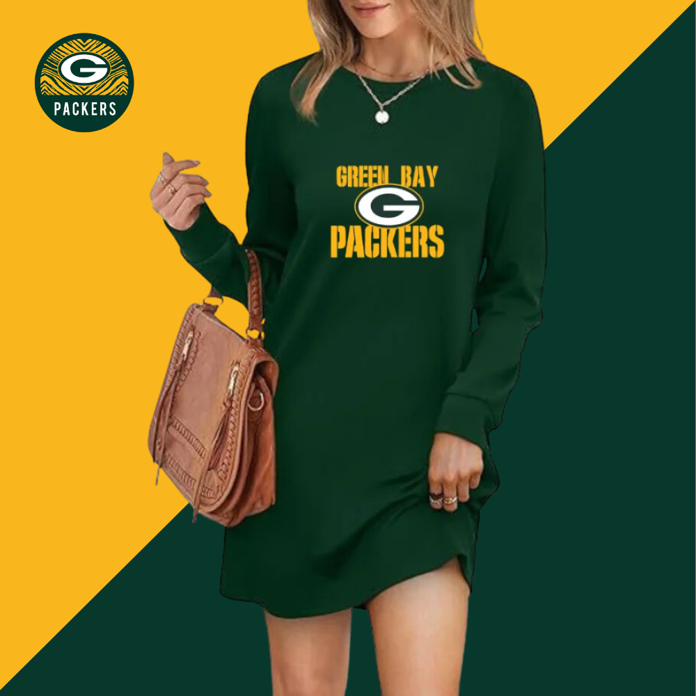 Green Bay Packers Fashion Dress-Green Bay Packers - fitnfan
