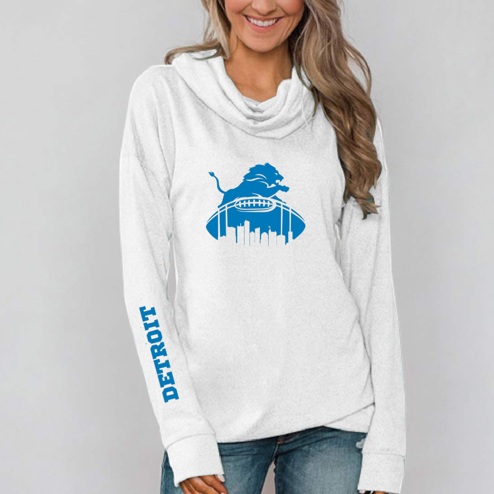 Fanswear Fashion Hoodie-Detroit Lions - fitnfan