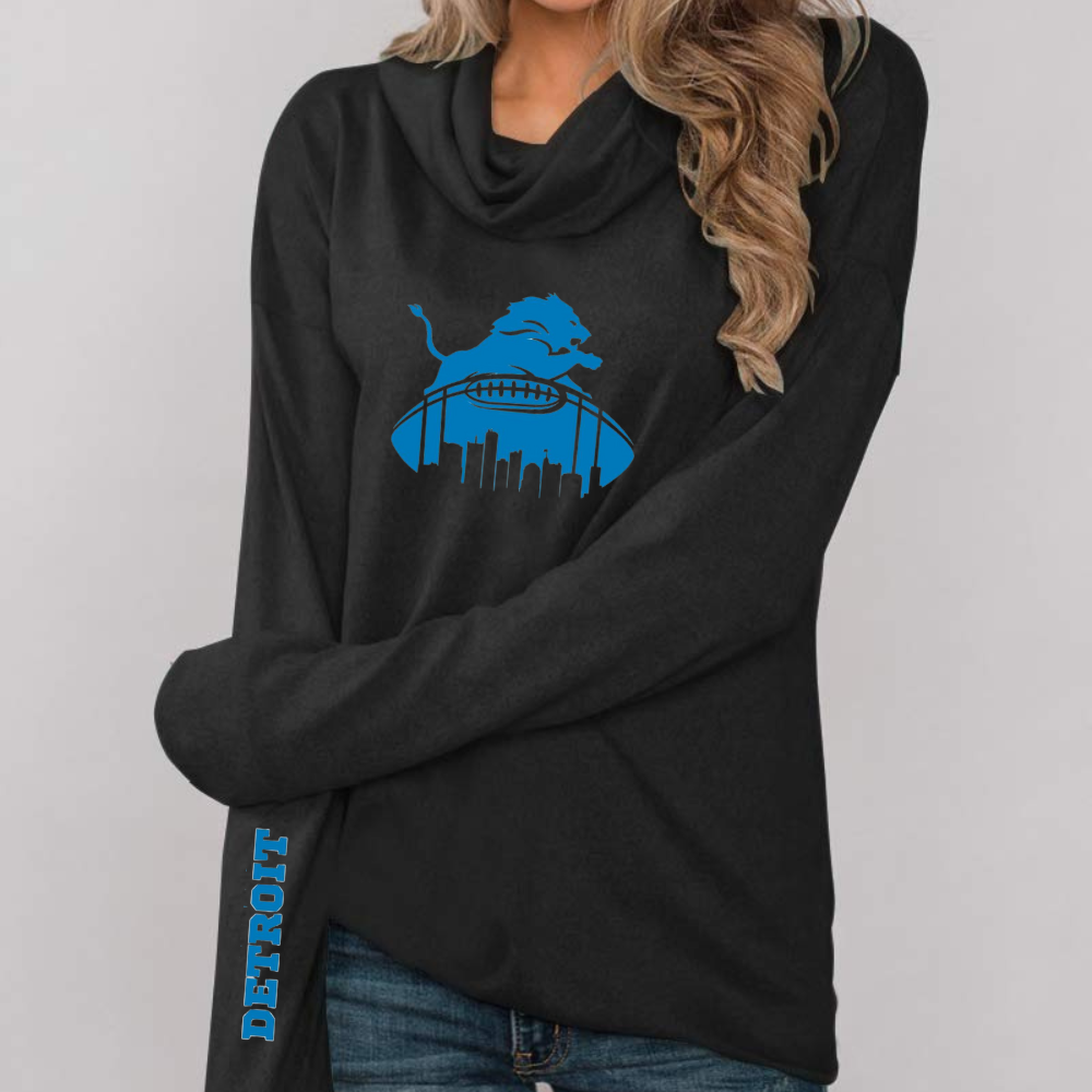 Fanswear Fashion Hoodie-Detroit Lions - fitnfan