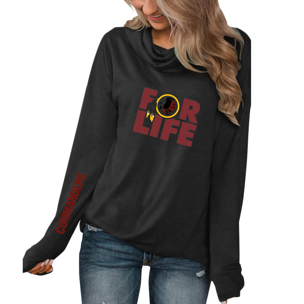 Fanswear Fashion Hoodie-Washington Commanders - fitnfan
