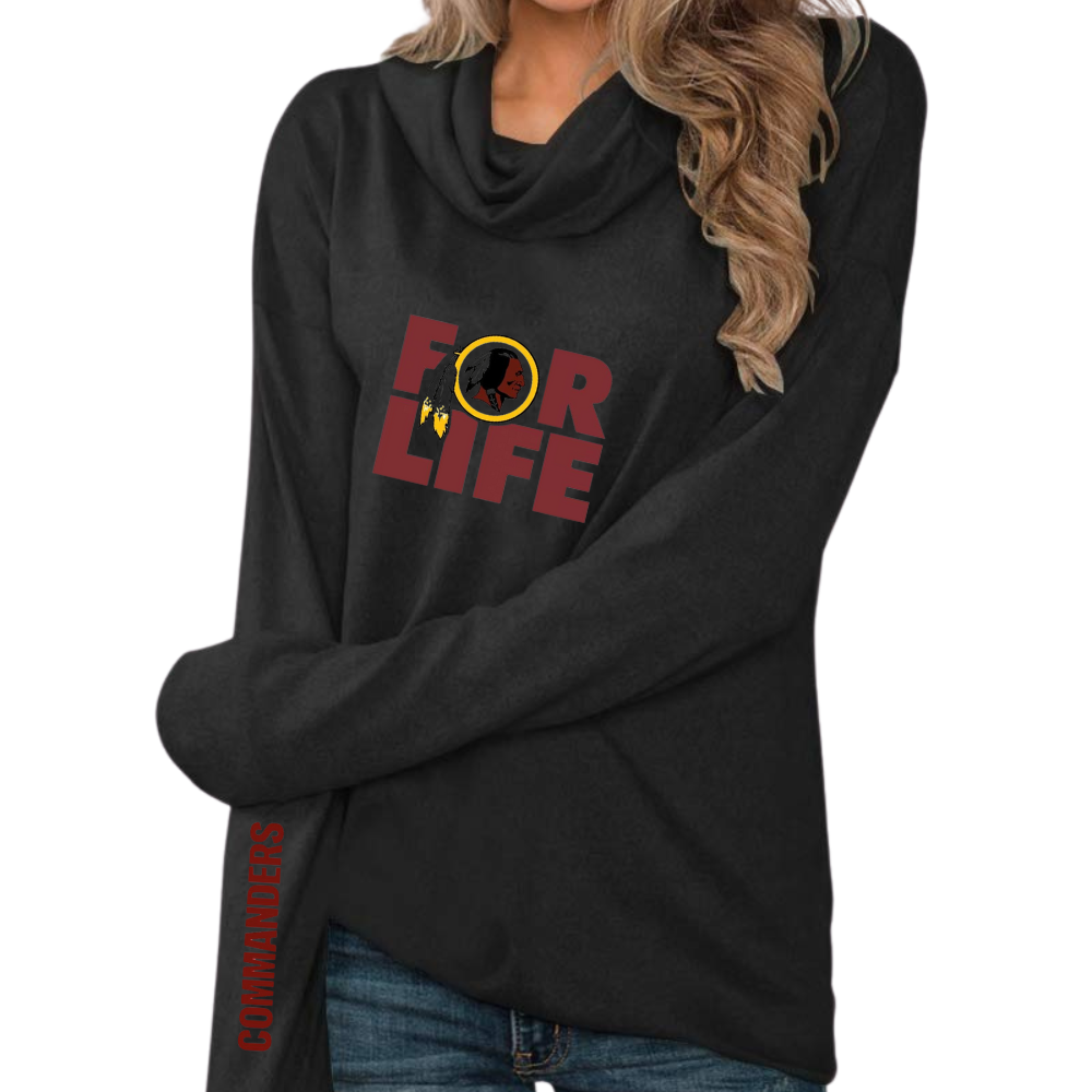 Fanswear Fashion Hoodie-Washington Commanders - fitnfan