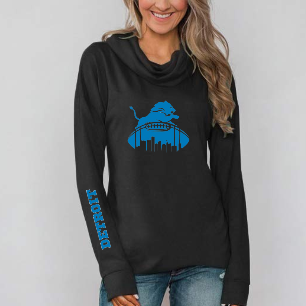 Fanswear Fashion Hoodie-Detroit Lions - fitnfan