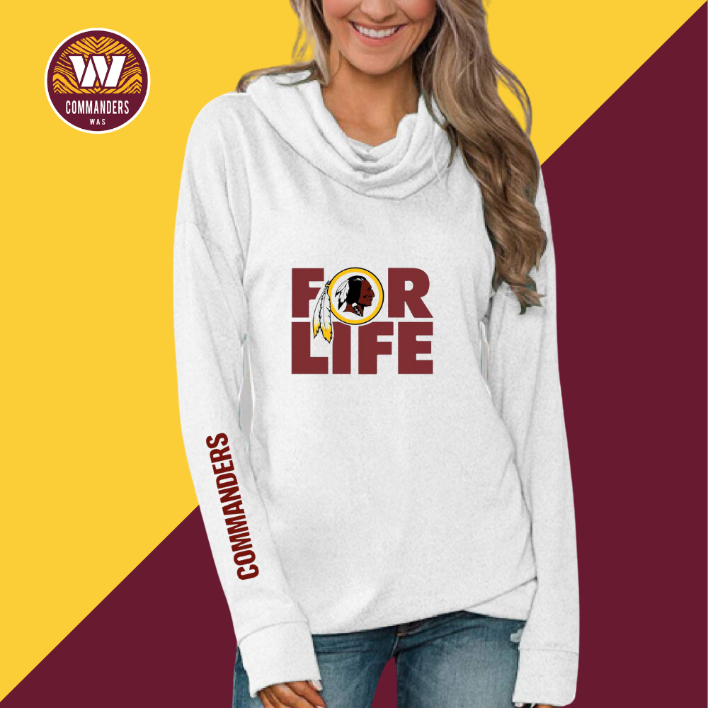 Fanswear Fashion Hoodie-Washington Commanders - fitnfan