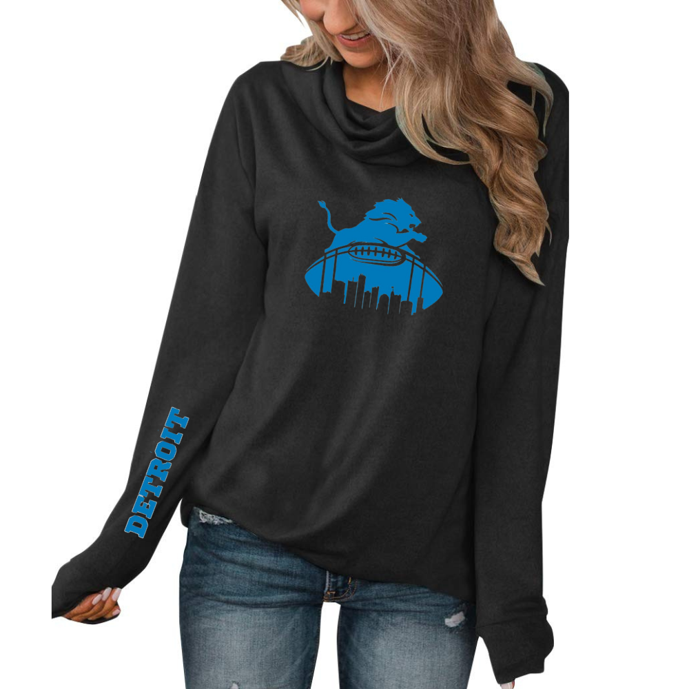 Fanswear Fashion Hoodie-Detroit Lions - fitnfan