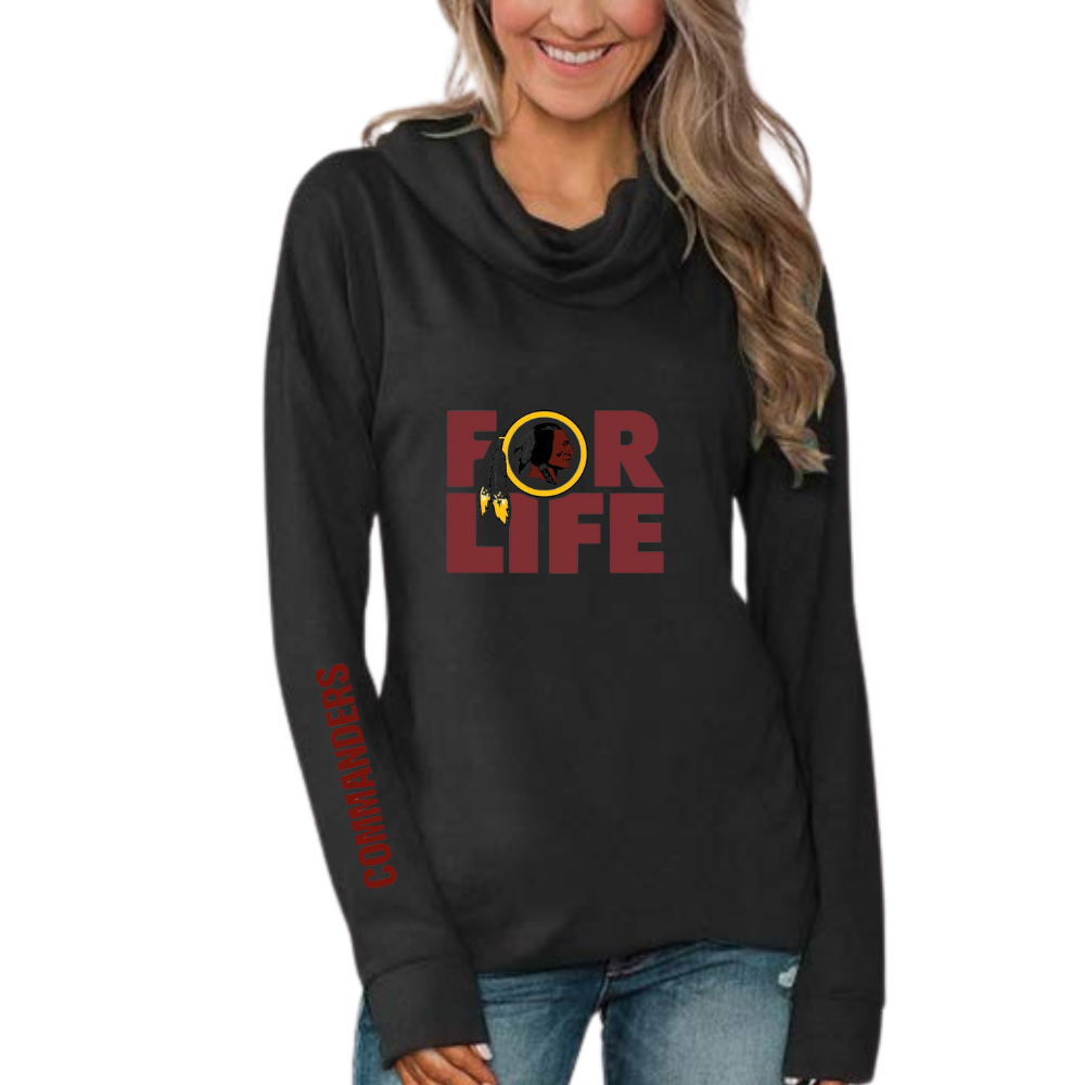 Fanswear Fashion Hoodie-Washington Commanders - fitnfan