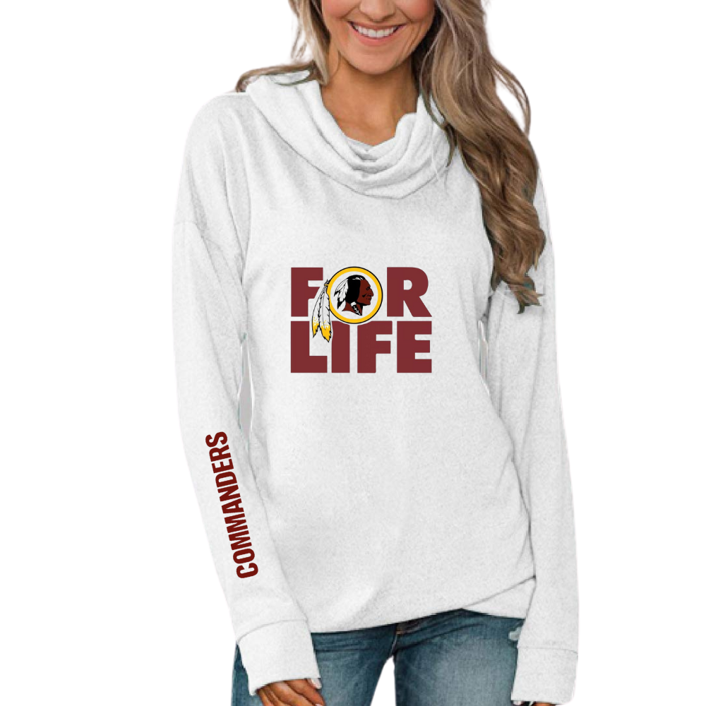 Fanswear Fashion Hoodie-Washington Commanders - fitnfan