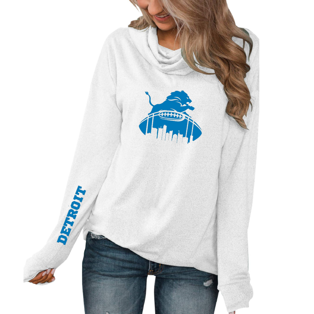 Fanswear Fashion Hoodie-Detroit Lions - fitnfan