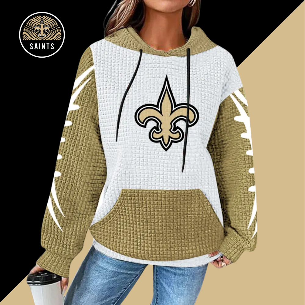 Casual Printed Hoodie For Men And Women-New Orleans Saints - fitnfan
