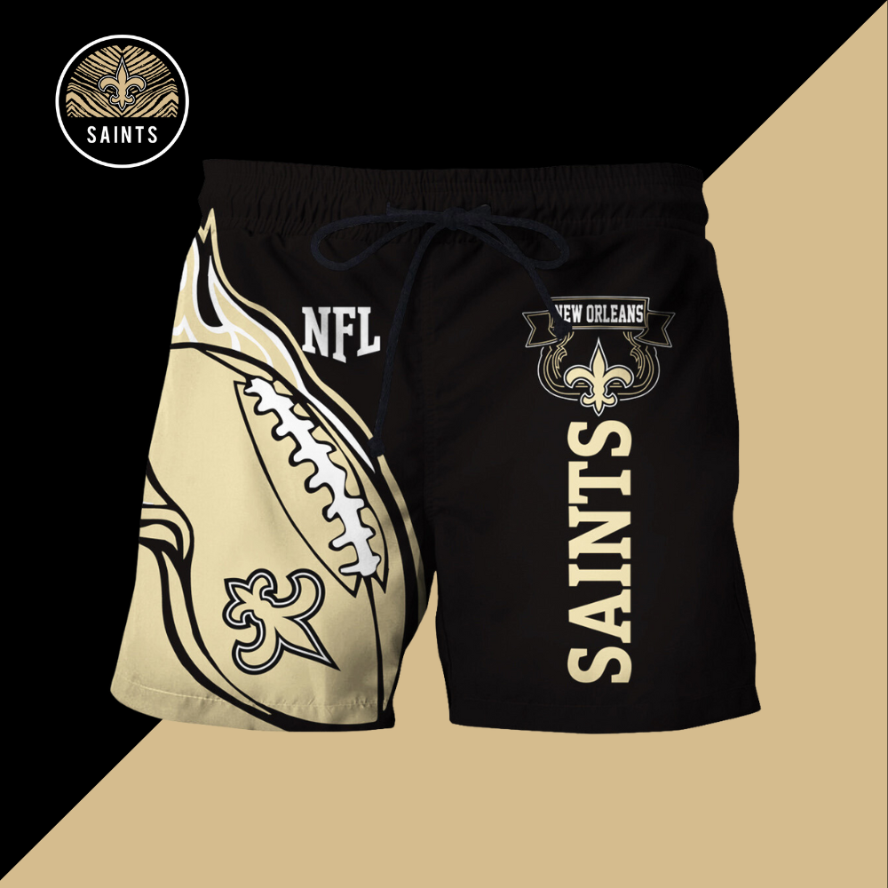 New Casual  Shorts-New Orleans Saints - fitnfan