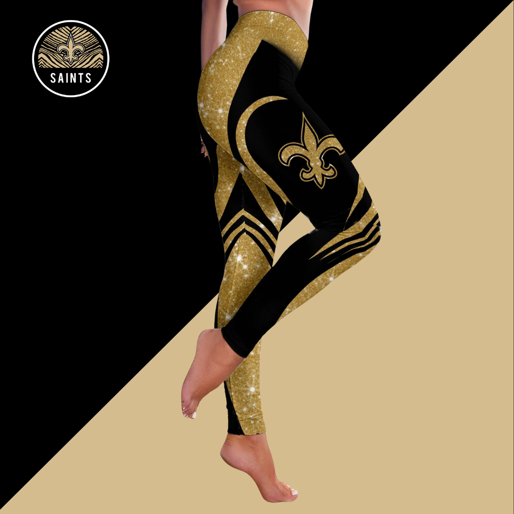 New Limited Edition 3D Printed Leggings Yoga Pants-New Orleans Saints - fitnfan