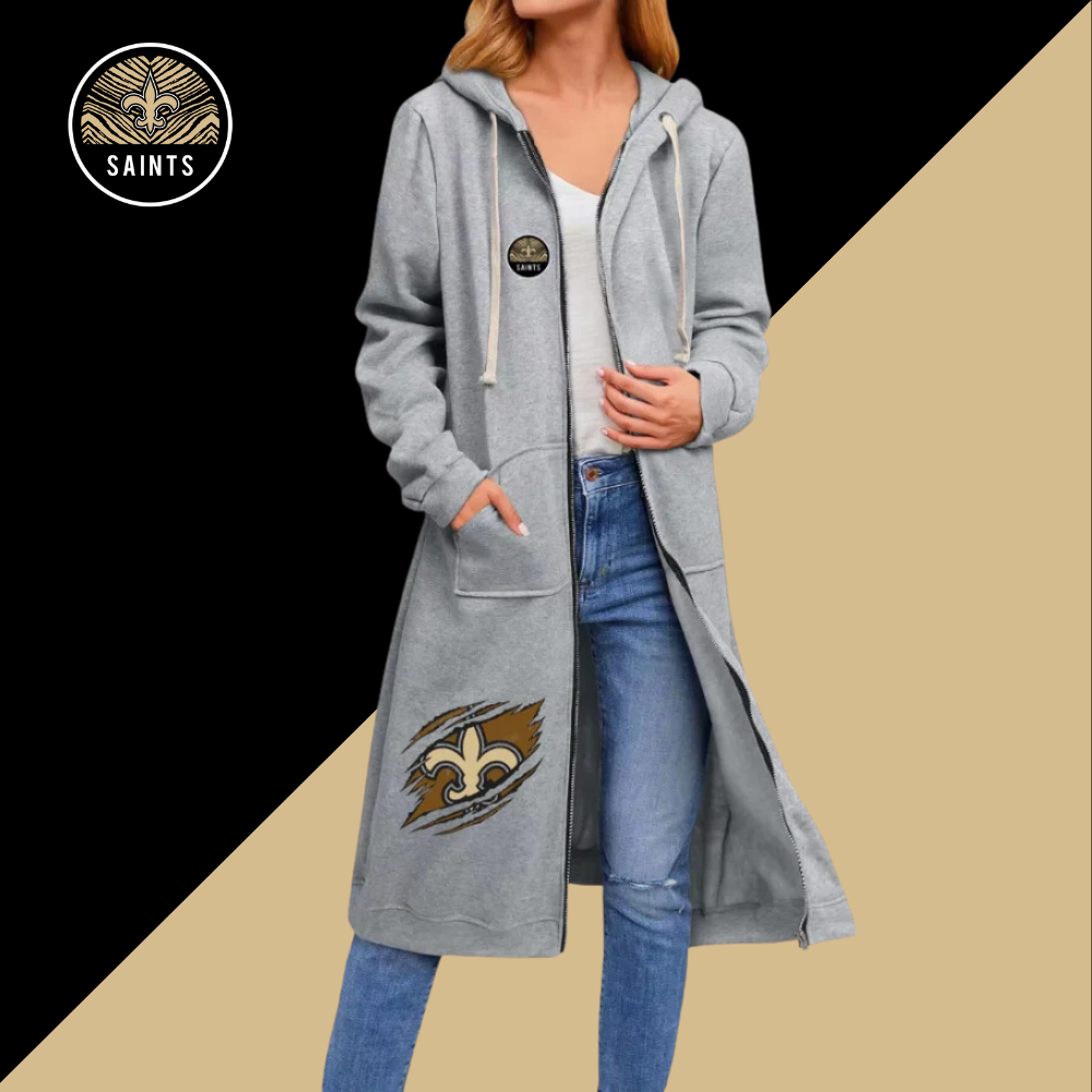 Casual Style  Jacket-New Orleans Saints - fitnfan