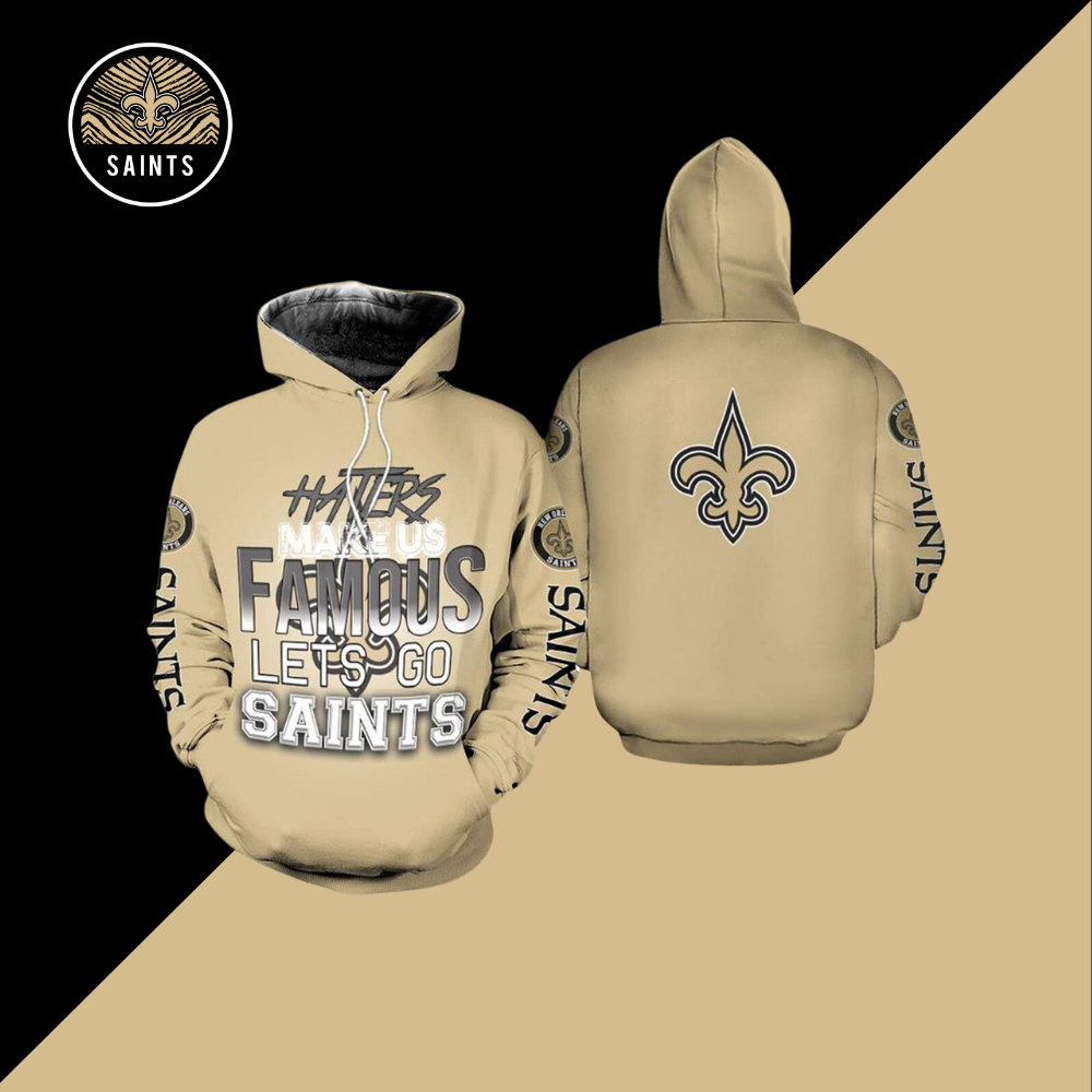 New Fashion Printed 3D Hooded Sweatshirt-New Orleans Saints - fitnfan