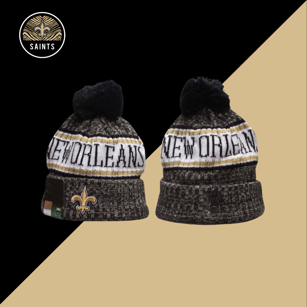 New Rugby Knit Hat-New Orleans Saints - fitnfan