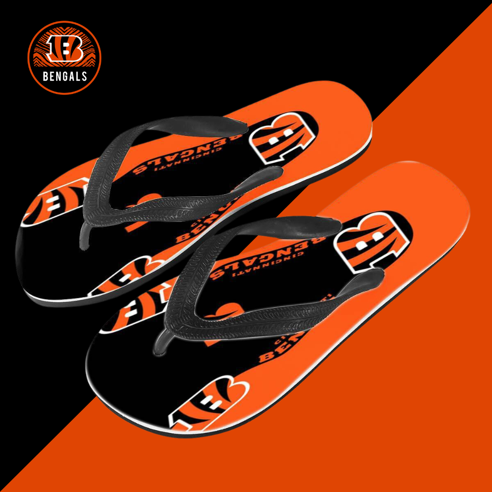 2024 New Fashion Flip-Flops-Cincinnati Bengals - fitnfan