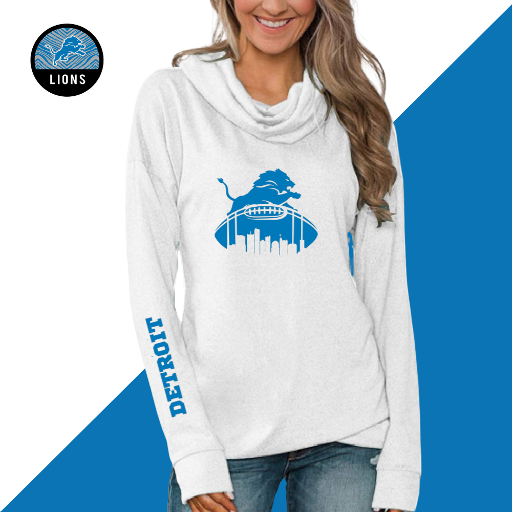 Fanswear Fashion Hoodie-Detroit Lions - fitnfan