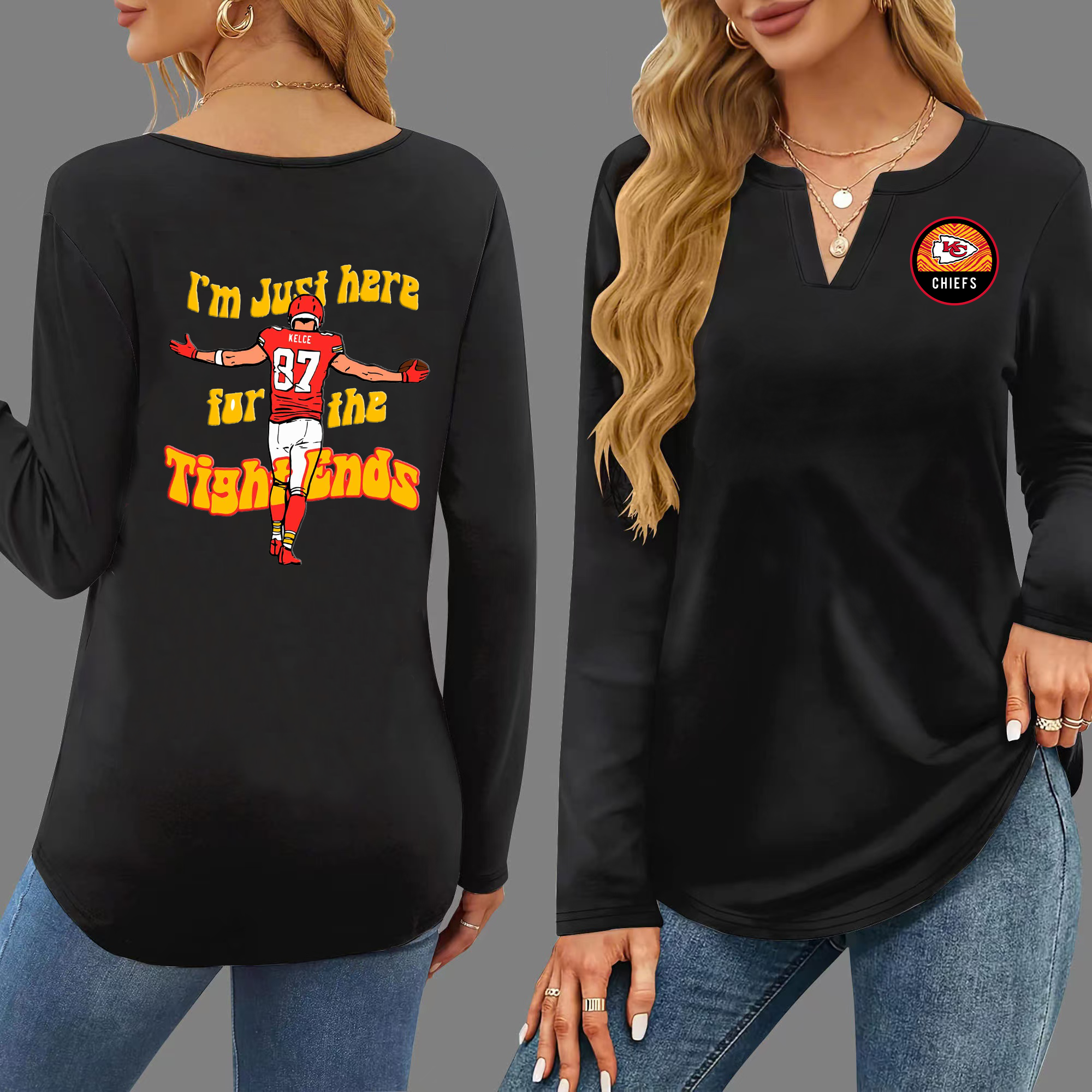 Women' sprinted sweatshirt - fitnfan