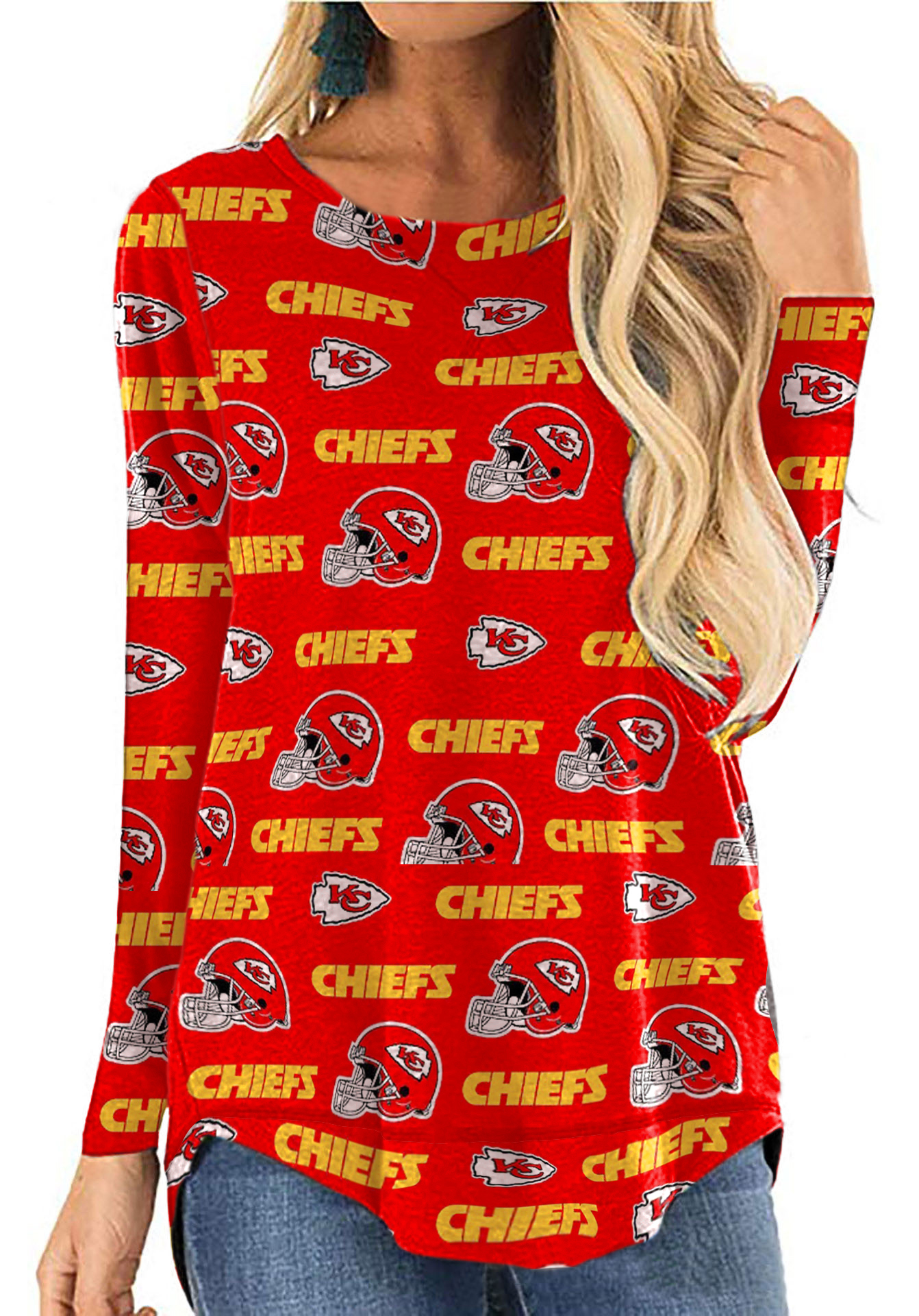 Printed full-body sweatshirt - fitnfan
