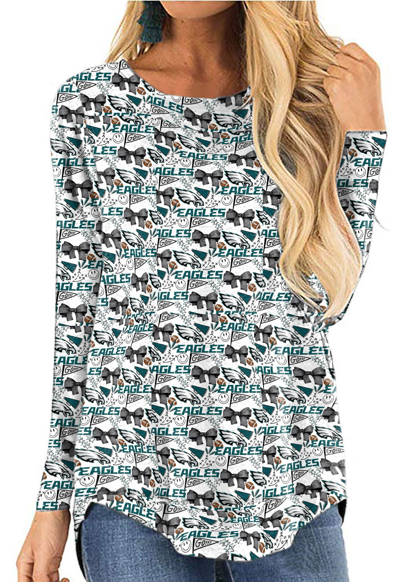 Printed full-body sweatshirt - fitnfan