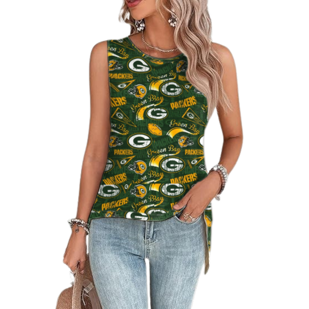 Cut Out Wrap Back Tank Top - fitnfan