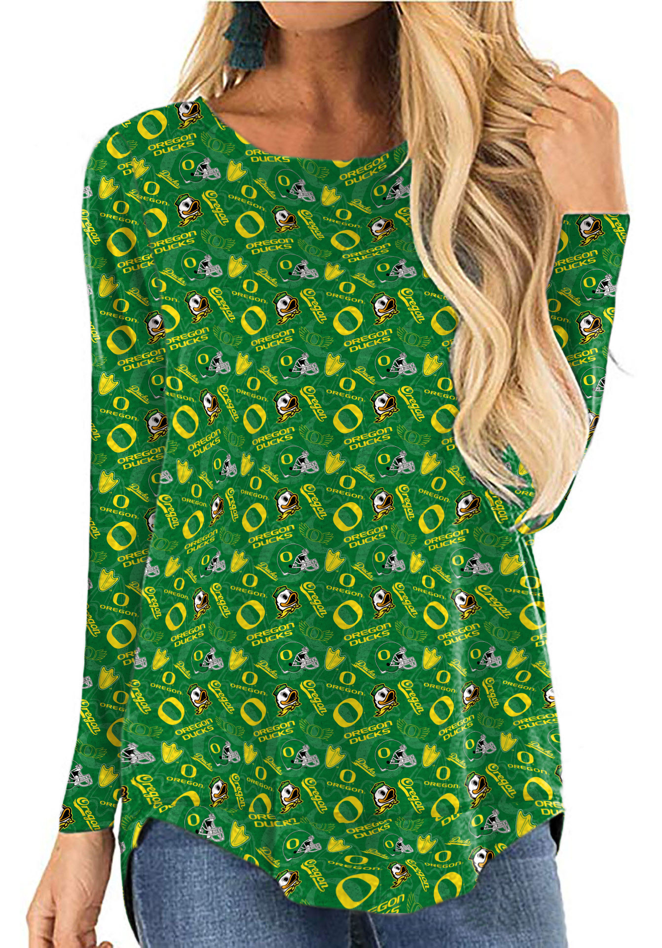 Printed full-body sweatshirt - fitnfan