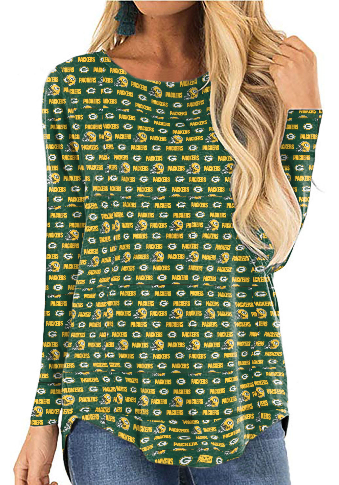 Printed full-body sweatshirt - fitnfan