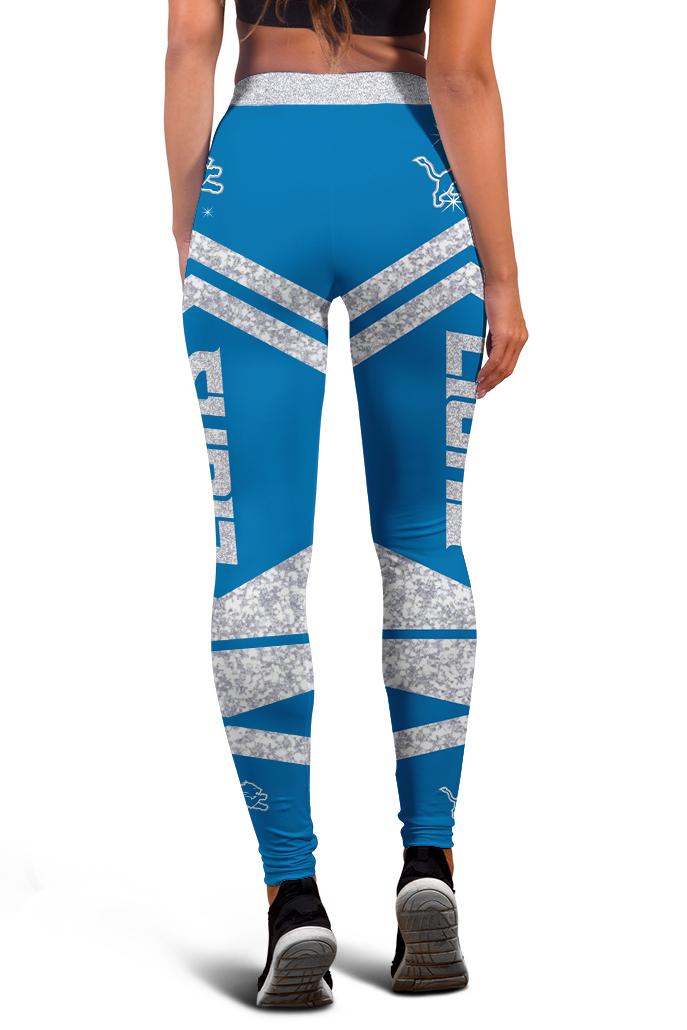 Detroit Lions Limited Edition 3D Printed Leggings - fitnfan