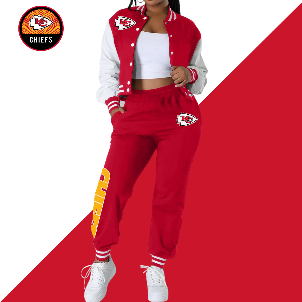 Kansas City Chiefs 2pcs Casual Set - fitnfan