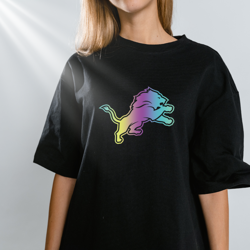 Reflective Laser Print T-shirt - fitnfan