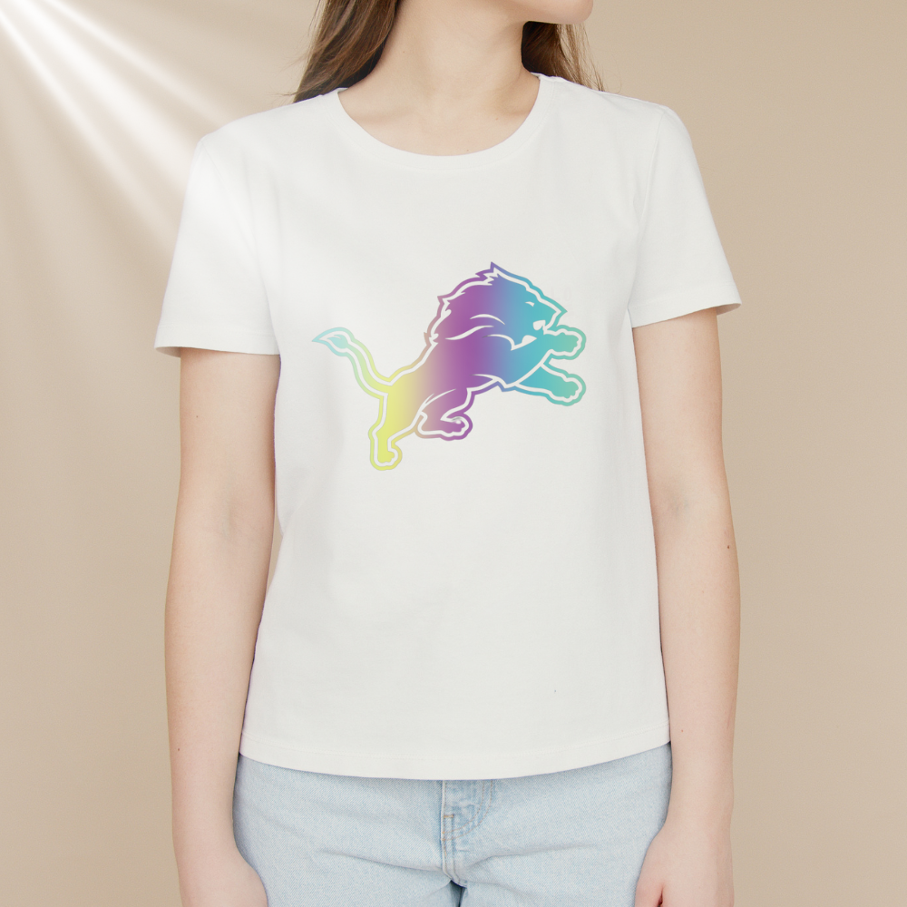 Reflective Laser Print T-shirt - fitnfan