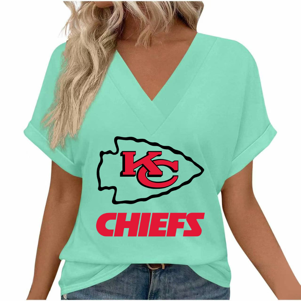 T Shirts for Women Short Sleeve V Neck Tshirts Loose Fit Lightweight Soft Casual Summer Spring Tee Tops - fitnfan