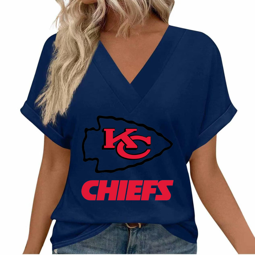 T Shirts for Women Short Sleeve V Neck Tshirts Loose Fit Lightweight Soft Casual Summer Spring Tee Tops - fitnfan