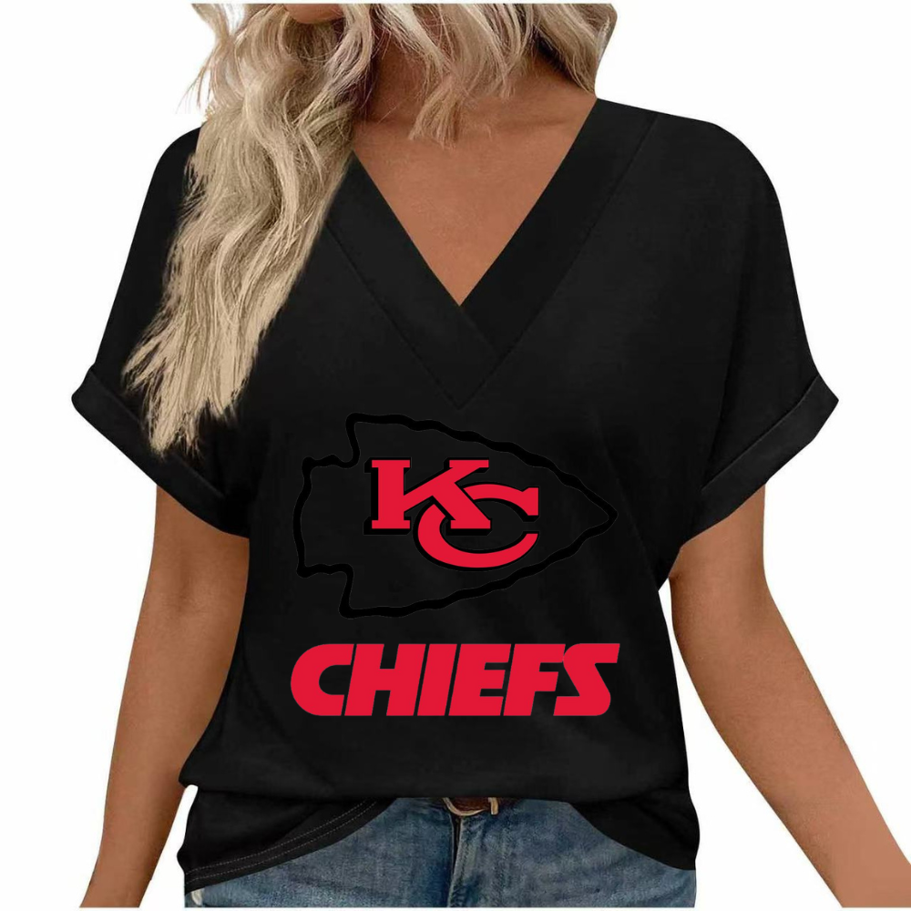 T Shirts for Women Short Sleeve V Neck Tshirts Loose Fit Lightweight Soft Casual Summer Spring Tee Tops - fitnfan