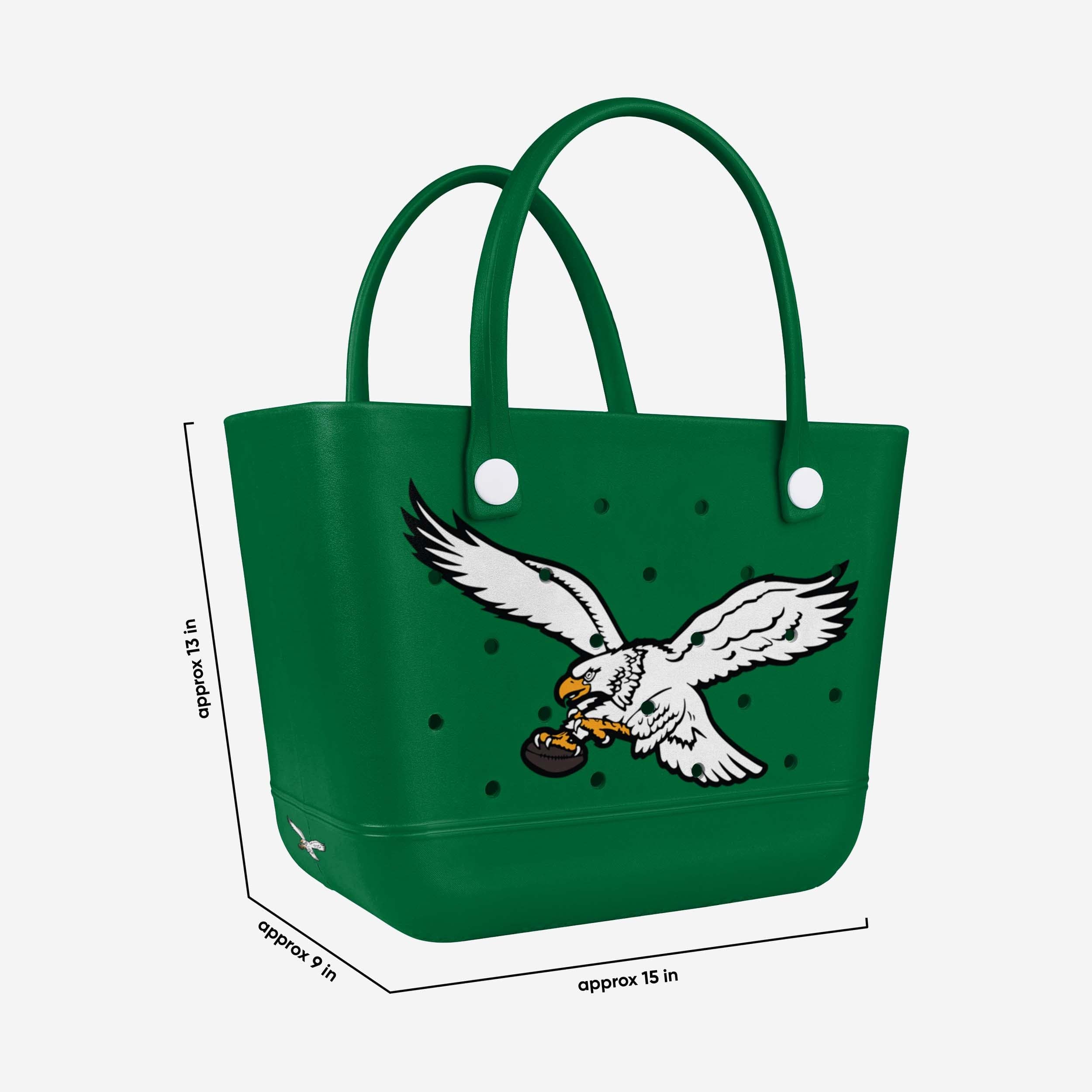 Philadelphia Eagles Retro Big Logo Tailgate Tote Bag - fitnfan