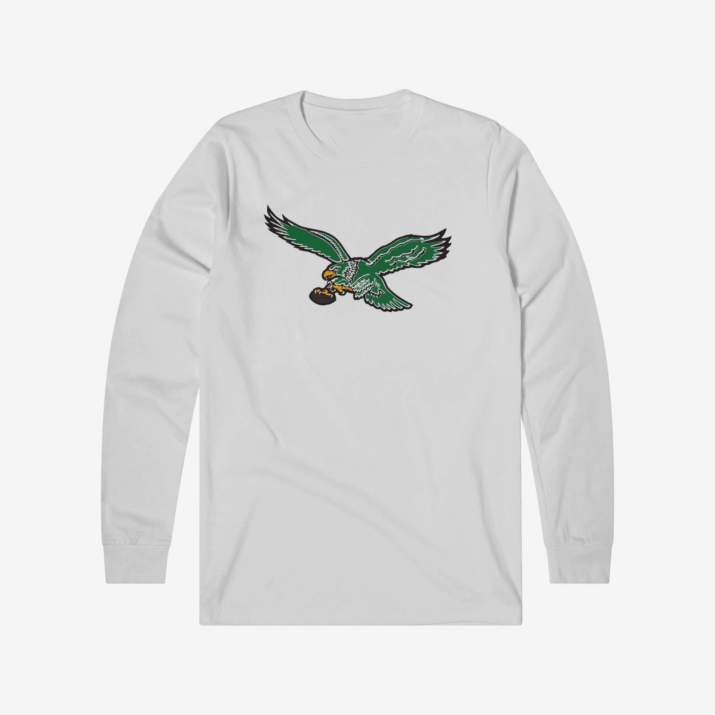Philadelphia Eagles 1987 Retro Logo Long Sleeve T-Shirt - fitnfan