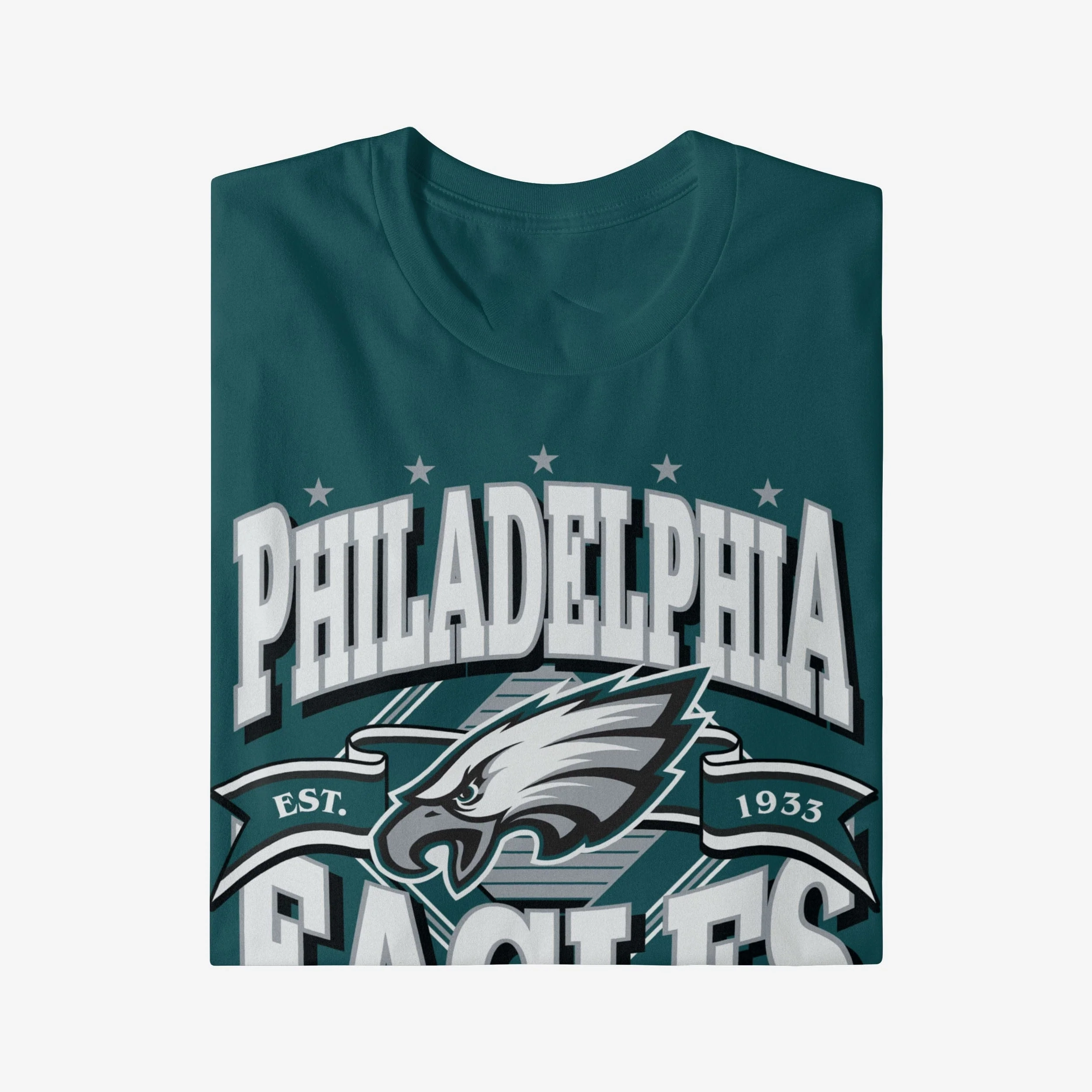 Philadelphia Eagles Established Banner T-Shirt - fitnfan